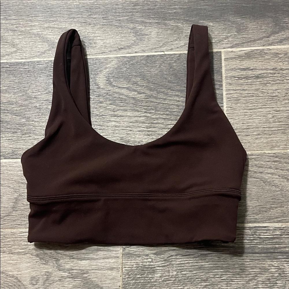 Lululemon Align Reversible Dark Brown Bra (Java ) - Picture 5 of 6